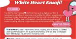 What Does a White Heart Mean: Different Emoji Colours Explained