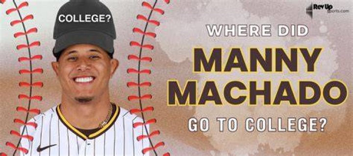 Where Did Manny Machado Go to College? RevUp Sports