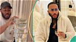 “Which Work You Dey Do? ” Nigerians Stunned as Kiddwaya Flaunts Stack of $100 Notes
