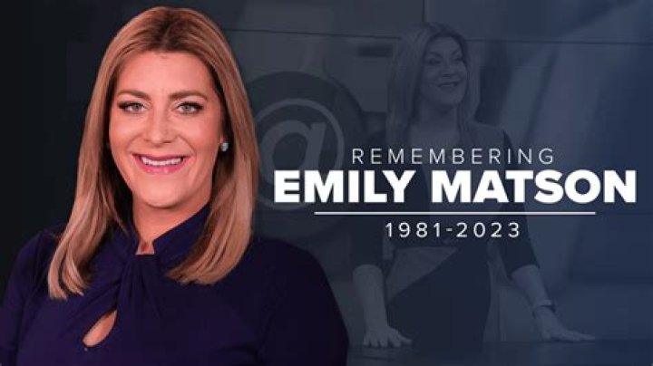 Who was Emily Matson? Esteemed local reporter and news anchor dies