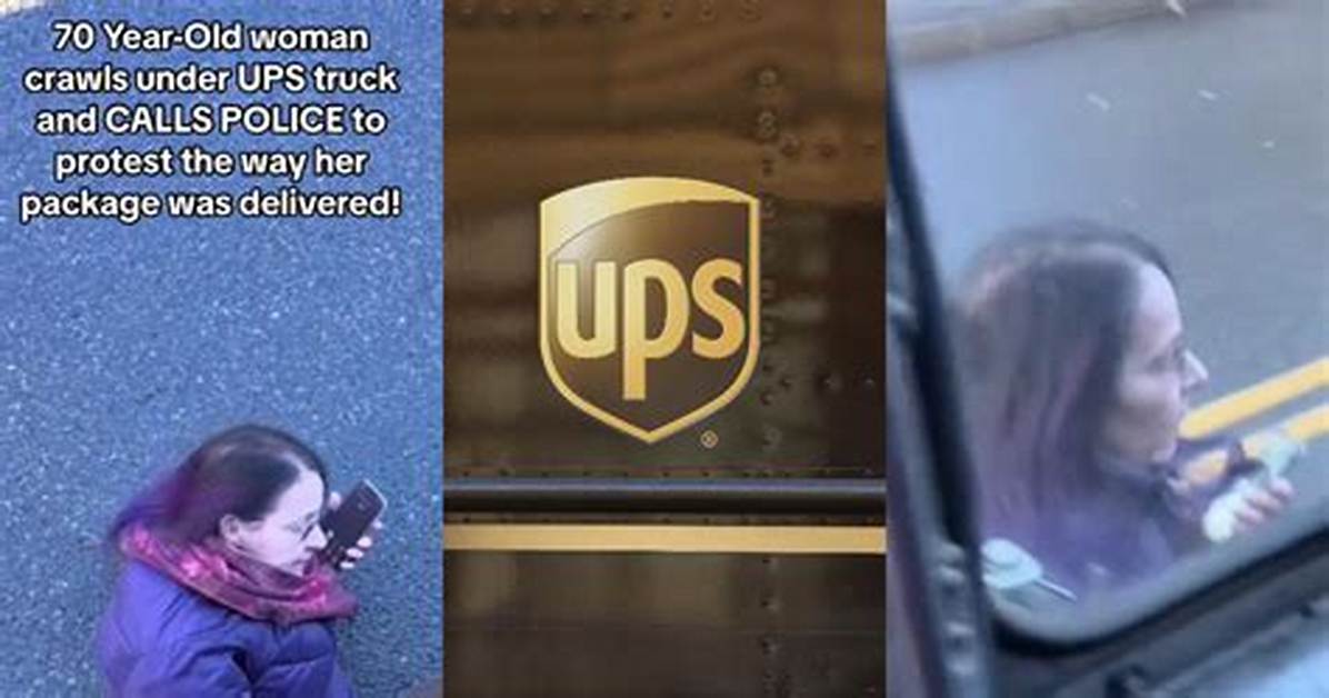 Woman Calls Police Because of How Ups Driver Delivered Package