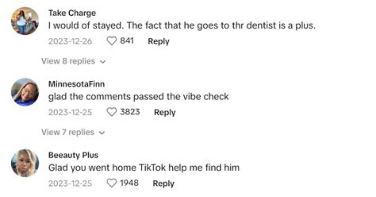 Woman’s Date Takes out Dentures During Dinner