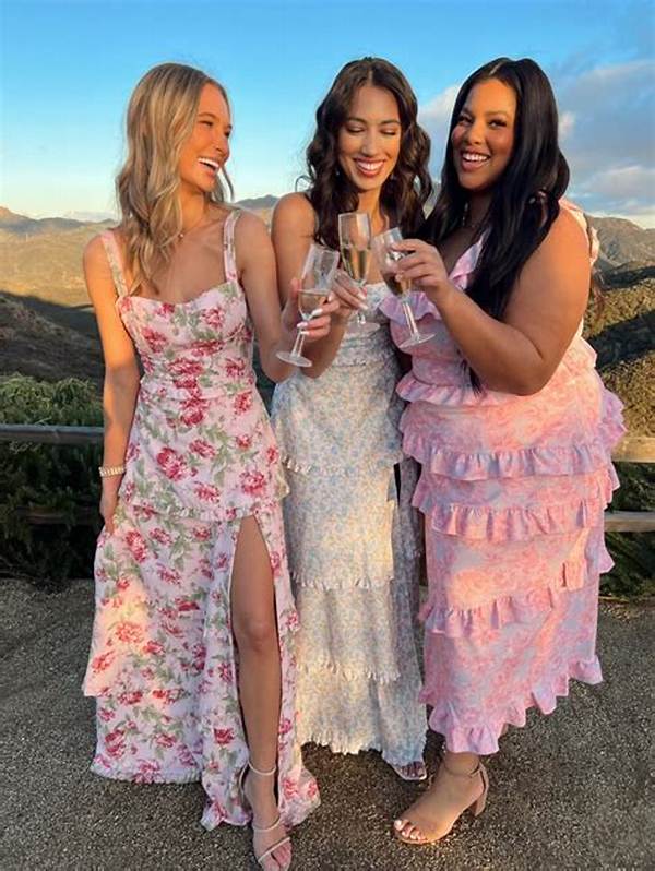 Woman Wears Floral Dress to Bachelorette Party After Being Told to Wear All Black, Drama Ensues