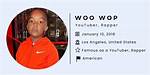 Woo Wop’s Age, Birthday, Real Name, Parents, Net Worth