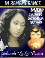 Yolanda ”La La” Brown