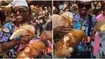 Yorubas Do the Most: Hilarious Reactions as Actor Alesh, Other Guests Receive Live Chickens as Party Souvenir
