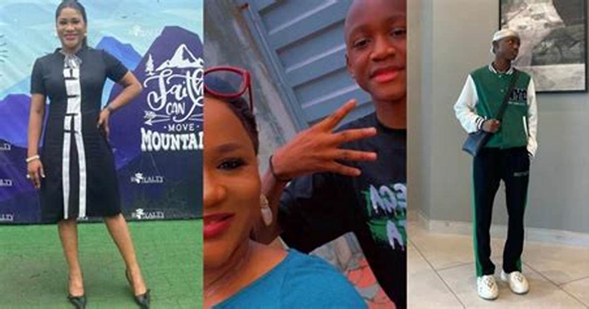 “You Are a Man Now”: Sunmbo Adeoye Writes as Her First Son with Singer 2Baba Clocks 17