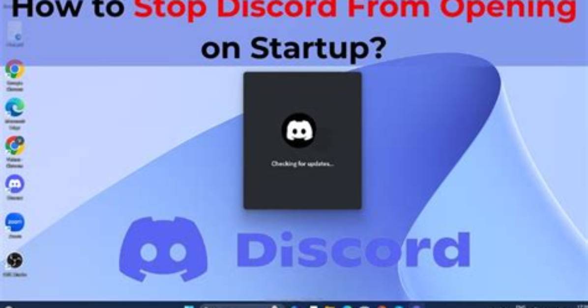 You Can Stop Discord from Opening Automatically with These Steps