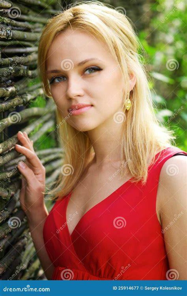 Young Beautiful Blonde Woman Royalty Free Stock Photography Image