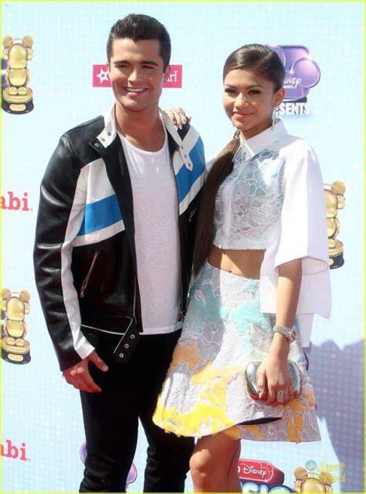 Zendaya with Spencer Boldman
